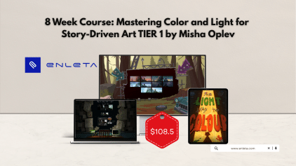 8 Week Course: Mastering Color and Light for Story-Driven Art TIER 1 by Misha Oplev