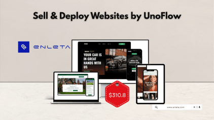 Sell & Deploy Websites by UnoFlow