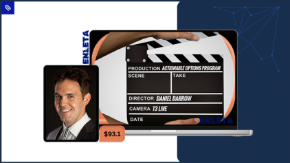 Dan Darrow teaching Actionable Options Program to enhance market analysis and option strategies