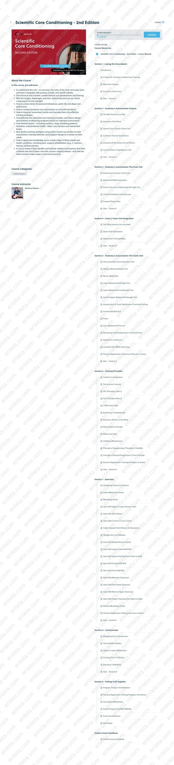 Scientific Core Conditioning 2nd Edition 2025 by Matt Wallden Scientific Core Conditioning 2nd Edition 2025 by Matt Wallden