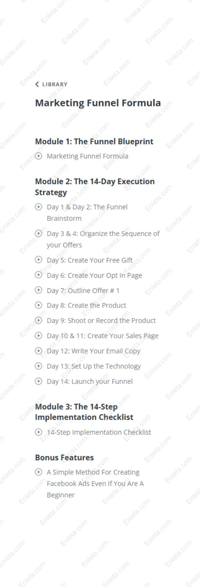 Marketing Funnel Formula – Build Funnels That Sell 24/7 14-Day Funnel Execution Plan