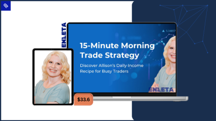 Allison Ostrander teaching 15 Minute Morning Trade Strategy April 2025 for smart trading