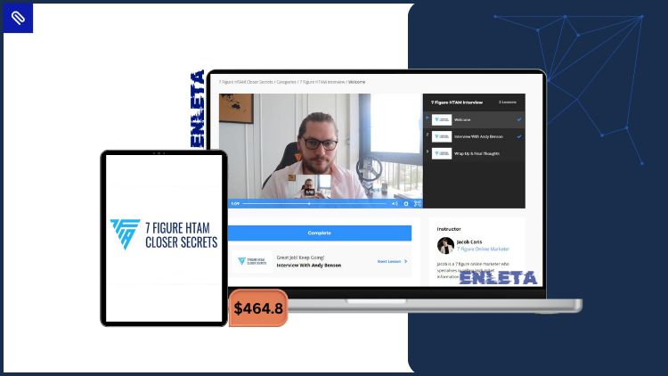 7 Figure HTAM Closer Secrets – Master High-Ticket Sales Learn to master high-ticket closing with Jacob Caris’s 7 Figure HTAM Closer Secrets course