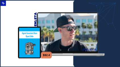Agent Investors Base by Ryan Zolin teaches how to close 20–30 MLS wholesale deals monthly without marketing through realtor partnerships.