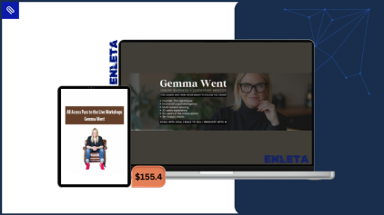 All Access Pass to the Live Workshops by Gemma Went teaches entrepreneurs to grow and scale sustainable, purpose-driven businesses.