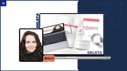 Halley Gray presenting Be Booked Out v3 LIVE course to help entrepreneurs attract and convert clients