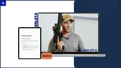 Carbine Mastery course with over 60 training videos and two dozen drills to improve rifle handling skills