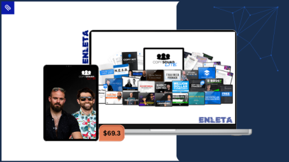 Kyle Milligan teaching Copy Squad Lite course to help marketers write persuasive, high-converting copy