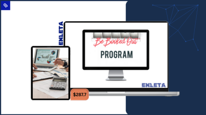 Halley Gray presenting Grad Present Be Booked Out course to help entrepreneurs attract consistent clients