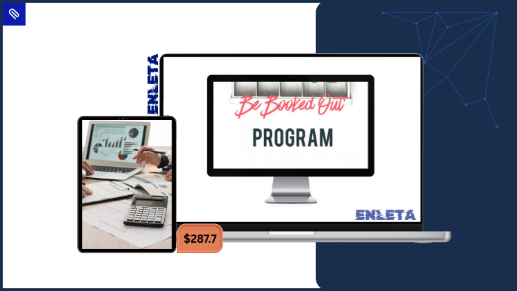 Grad Present: Be Booked Out by Halley Gray Halley Gray presenting Grad Present Be Booked Out course to help entrepreneurs attract consistent clients