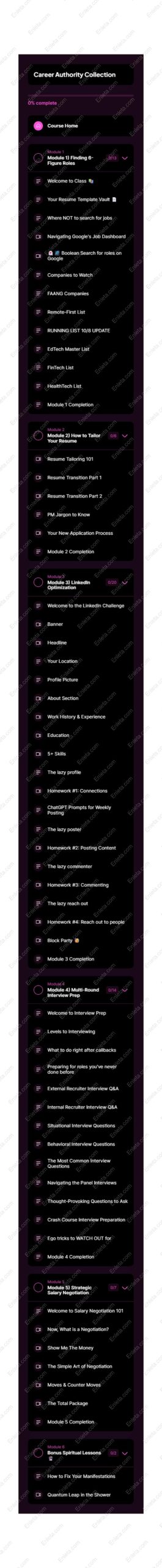 Career Authority Collection by Andrea Logan Student optimizing LinkedIn profile using Andrea Logan’s strategy