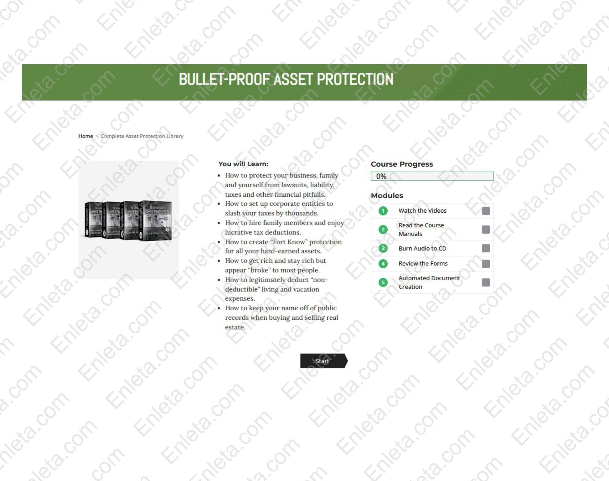 Bulletproof Asset Protection Course 2025 by William Bronchick Master Asset Protection Strategies with William Bronchick