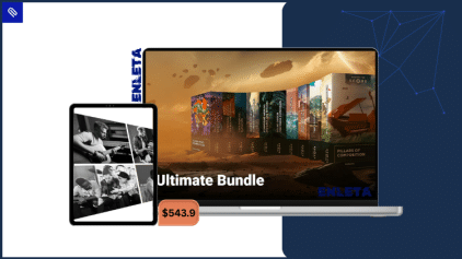 Composer arranging orchestral score in Master The Score Ultimate Bundle