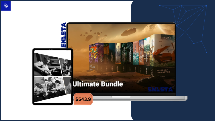 Master The Score Ultimate Bundle – Cinematic Composition Composer arranging orchestral score in Master The Score Ultimate Bundle