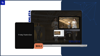 David Suh demonstrating confident body language and professional posing techniques from his Posing Masterclass course