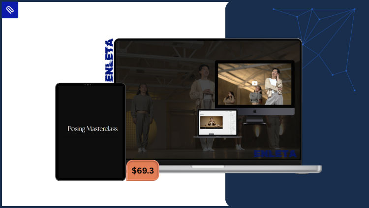 Posing Masterclass by David Suh David Suh demonstrating confident body language and professional posing techniques from his Posing Masterclass course