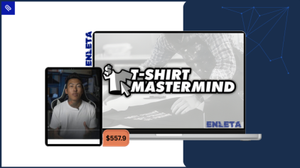 Designer working on premium t-shirt sketches during Rich K’s Mastermind program
