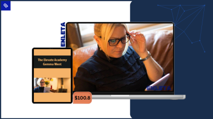 The Elevate Academy by Gemma Went teaches ten essential systems to grow, automate, and scale your online business sustainably.