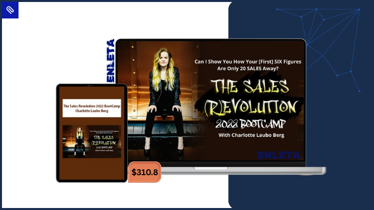 The Sales Revolution 2022 BootCamp – Sell Without Selling and Hit 6 Figures Fast Empower yourself with The Sales Revolution 2022 BootCamp by Charlotte Laubo Berg and master selling with authenticity and confidence.