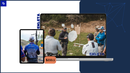 Joe Farewell teaching The Ultimate Mastery Bundle to help shooters improve accuracy, speed, and tactical firearm skills
