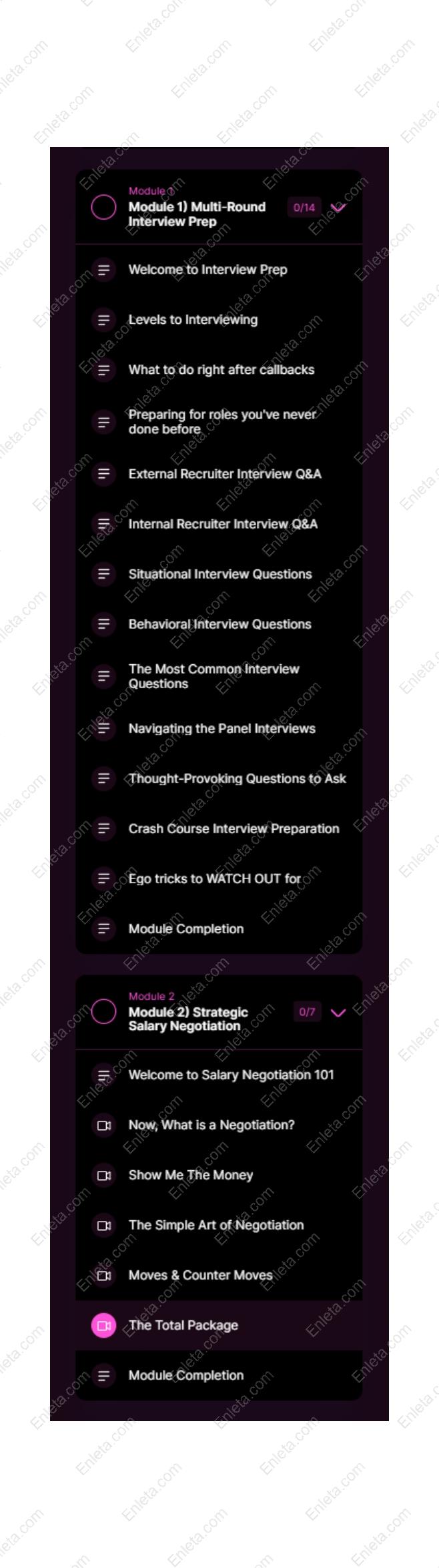 Career Conversion Pack – Secure Six-Figure Offers Ultimate Interview Masterclass Audio Guide