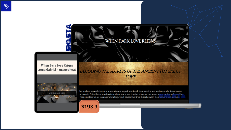 When Dark Love Reigns by Lorna Gabriel – Decode the Ancient Future of Love When Dark Love Reigns by Lorna Gabriel explores divine union, synchronicity, and the alchemy of dark and light to awaken higher consciousness