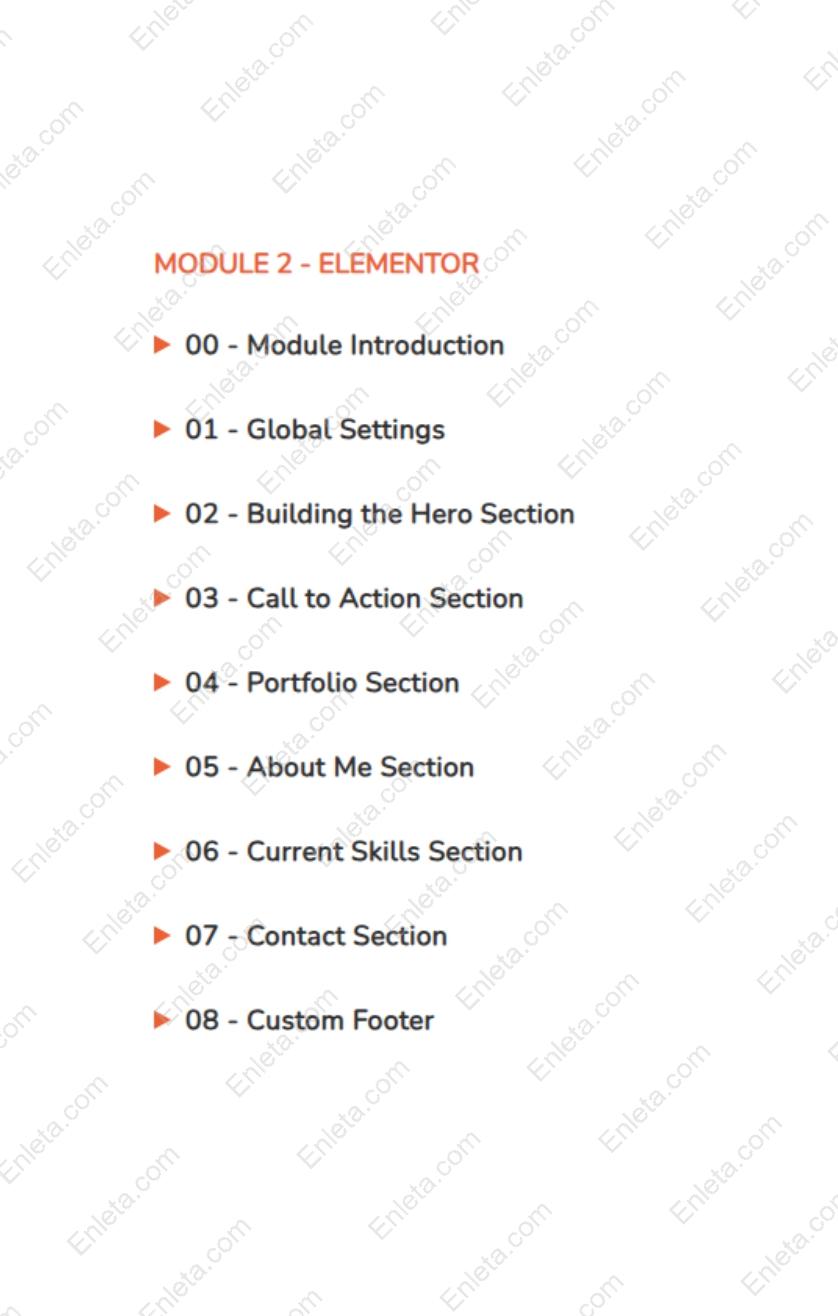 From Figma to WordPress Elementor Edition by Paul C Figma design interface showing UI components and page sections for WordPress Elementor project in online course