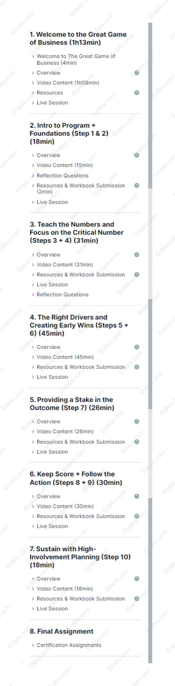 The Great Game of Business Master Business Course 2022 Business leaders learning open-book management in The Great Game of Business Master Cours