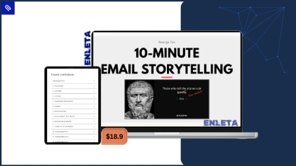 10-minute email storytelling course by copythinking academy for marketers