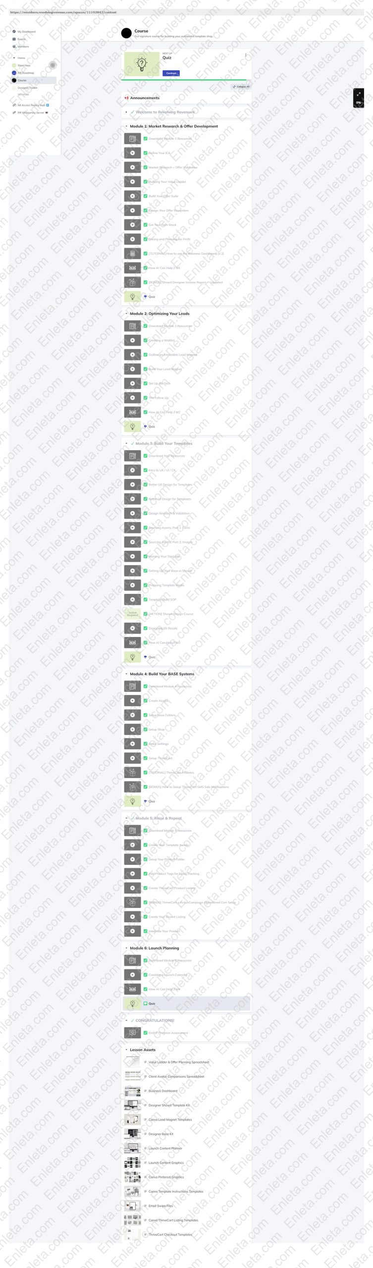 The Complete Revolving Revenue Experience By Sam & Rachel AI-Powered Digital Business Course