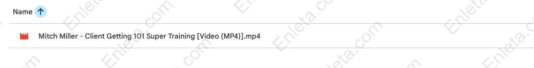 Client Getting 101 Super Training by Mitch Miller Get Clients Fast with Mitch Miller Training