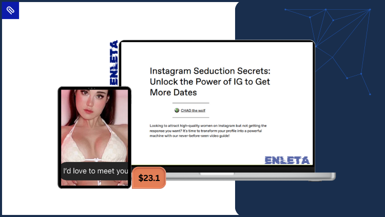 Instagram Seduction Secrets: Unlock the Power of IG to Get More Dates by CHAD the wolf Learn Instagram Seduction Secrets by Chad the Wolf to attract genuine connections online