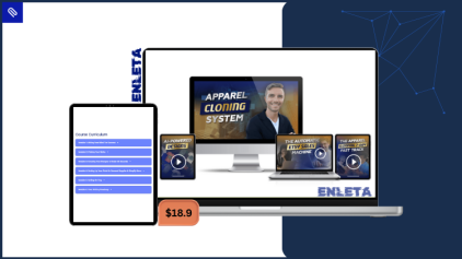 Devin Zander teaching fashion business in the Apparel Cloning System