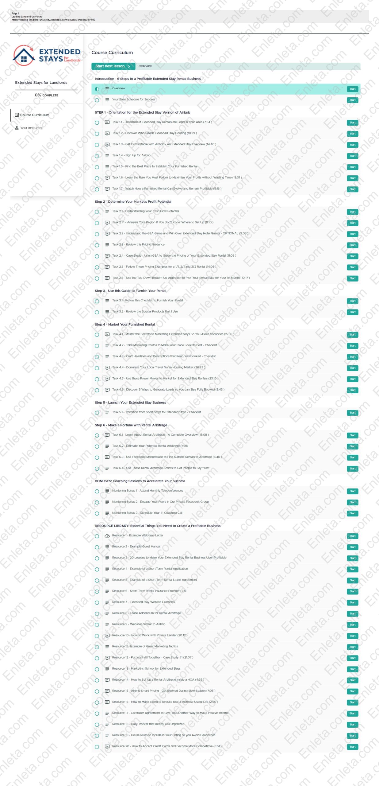 Extended Stays for Landlords By Al Williamson Long-Term Rental Income Course