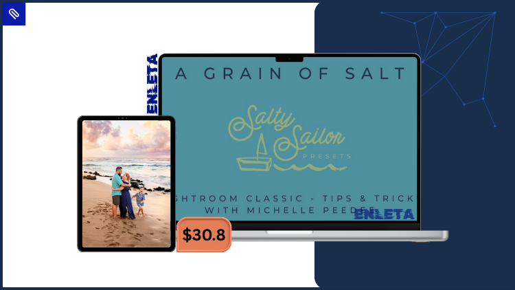 A Grain of Salt Lightroom Course - Tips and Tricks by Michelle Peedee A Grain of Salt Lightroom course teaching color correction and editing tools in Lightroom Classic.