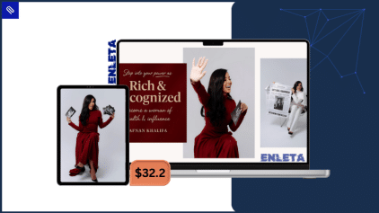 Shes Rich and Recognized branding course by Afnan Khalifa for women seeking influence and income.