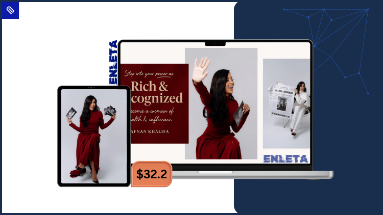 Shes Rich and Recognized by Afnan Khalifa Shes Rich and Recognized branding course by Afnan Khalifa for women seeking influence and income.