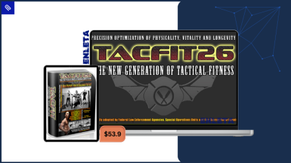 Train anywhere with TACFIT 26 – a complete tactical fitness system blending old-school tools and modern science