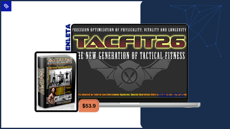 TACFIT 26: Functional Fitness Revolution | Complete Package Train anywhere with TACFIT 26 – a complete tactical fitness system blending old-school tools and modern science