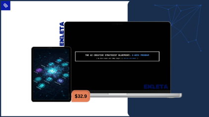 AI Creative Strategy Blueprint showing workflow training, prompting mastery, and practical AI systems for marketers and creative teams.