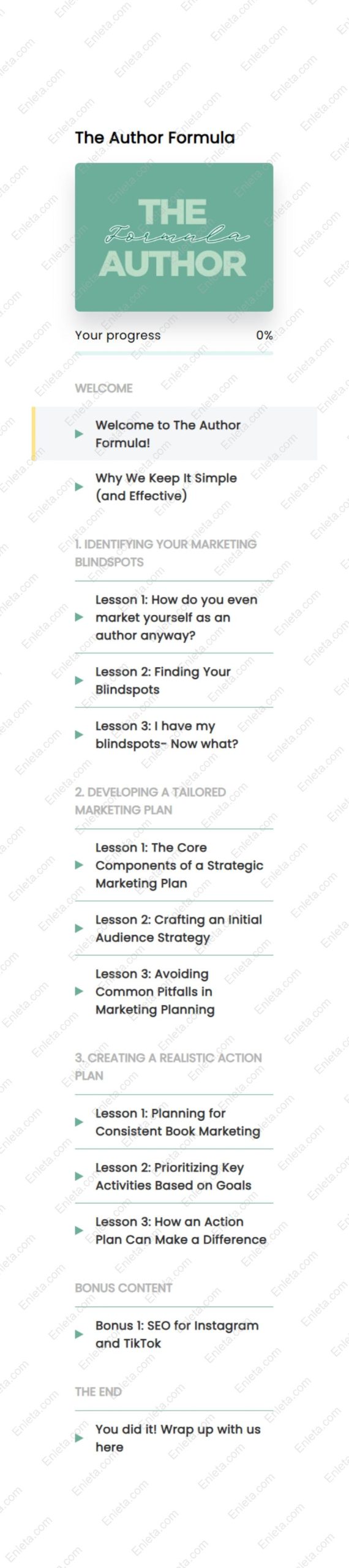 The Author Formula by Method Agency – Proven Book Marketing Blueprint author branding and marketing training