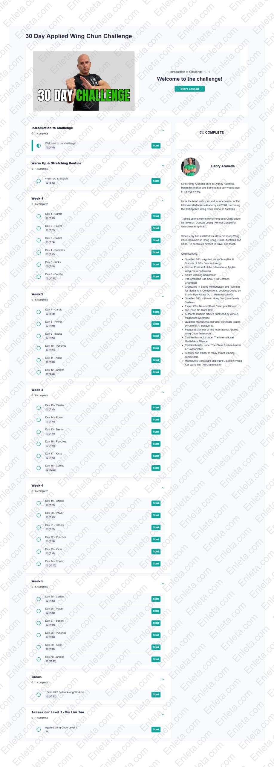 30 Day Applied Wing Chun Challenge | Transform Your Practice builds consistent daily discipline in under 10 minutes.