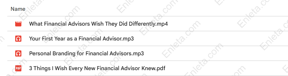 Your First Year As A Financial Advisor by James Pollard James Pollard New Advisor Training