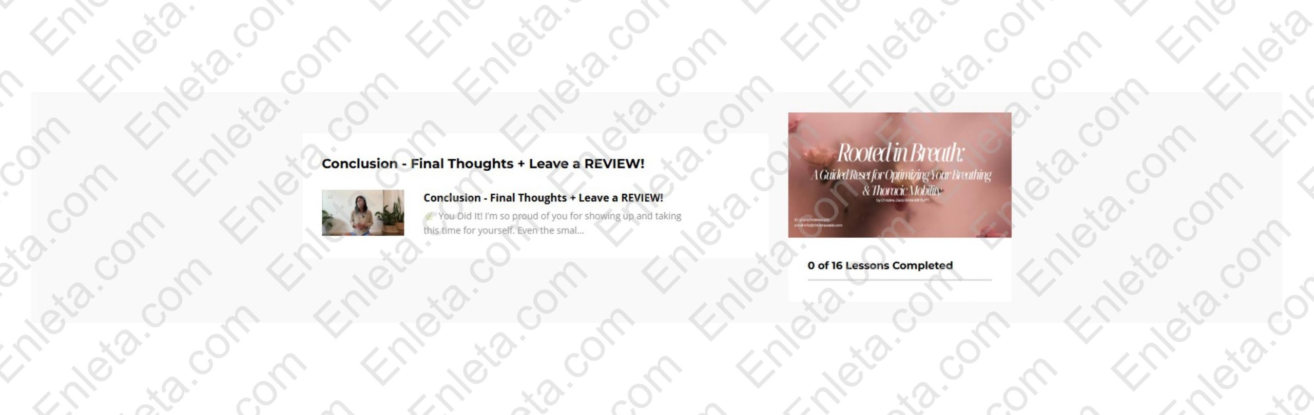 Rooted in Breath by Christine Ziade – Optimize Breathing & Mobility guided breathing and relaxation course part 4