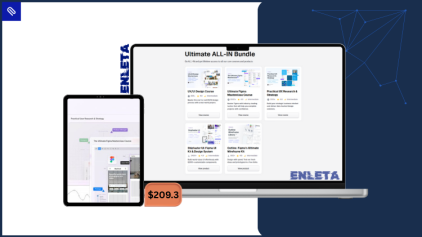 learn ux/ui design and figma mastery with michael wong’s ultimate all-in bundle for designers.