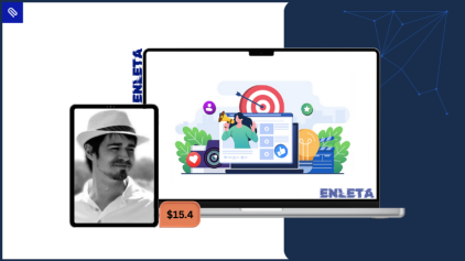 Social media marketing for life coaches course cover with Canva and video tools