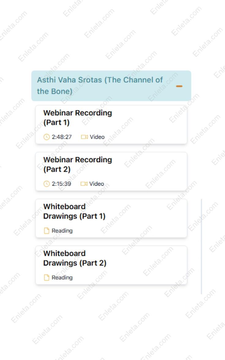 Feel It in My Bones: Asthi Vaha Srotas - The Channel of the Bone by Vasant Lad spiritual anatomy natural health