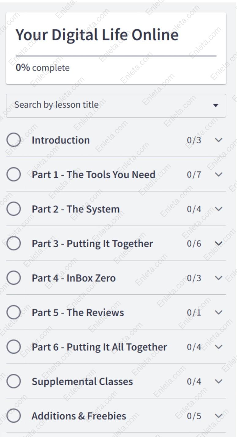 Your Digital Life 3.0 by Carl Pullein time sector system