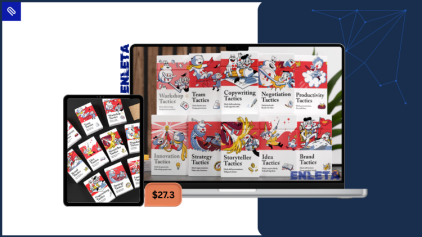 Ultimate Bundle by Pip Decks showcasing all 10 professional tactic decks designed to boost leadership, strategy and creativity