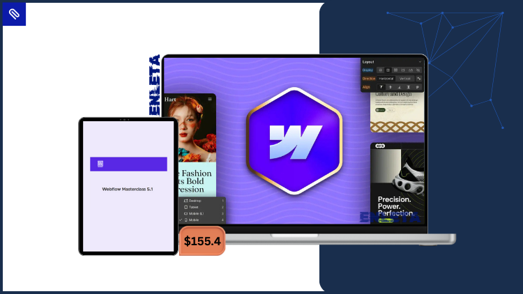 Webflow Masterclass 5.1 | Build Elite Websites Fast Webflow Masterclass 5.1 – Ran Segall
